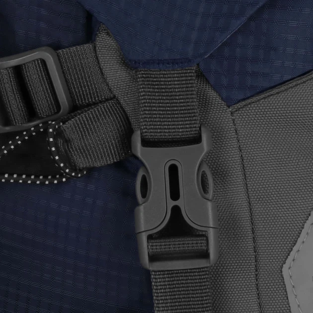 Туристичний рюкзак Springos 60 L survival kemping з свистком Темно-синій (5907719484426) - зображення 7