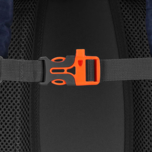 Туристичний рюкзак Springos 60 L survival kemping з свистком Темно-синій (5907719484426) - зображення 8