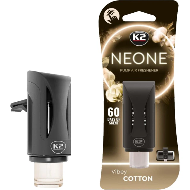 Освіжувач на обдув 6мл - "K2" - NEONE VIBEY COTTON "Бавовна" (V373) (K20775) - Фото 1 Освіжувач на обдув 6мл - "K2" - NEONE VIBEY COTTON "Бавовна" (V373) (K20775) - изображение 1