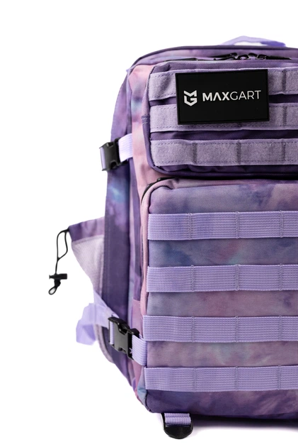 Рюкзак MAXGART 35L Light Purple Camo - зображення 4