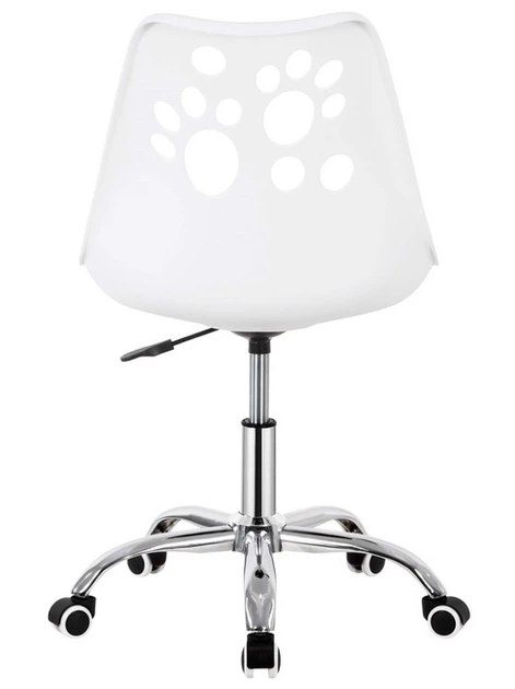 Fotel dziecięcy do biurka Springos HF0040 Biało-szary (5908455304696) - obraz 3