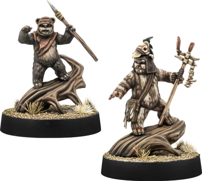 Dodatek do gry planszowej Atomic Mass Games Star Wars Legion 2.0: Rozszerzenie dowódcy Logray & Wicket (edycja angielska) (841333129231) - obraz 2