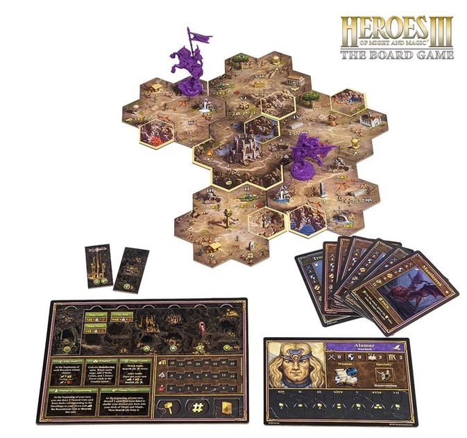 Настільна гра Heroes of Might and Magic III (версія польська) (5901414674526) (955555914398043) - Уцінка - зображення 2