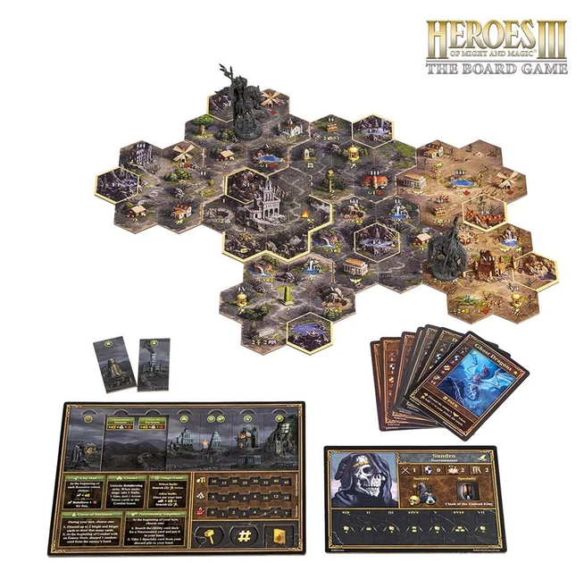 Настільна гра Heroes of Might and Magic III (версія польська) (5901414674526) (955555914398043) - Уцінка - зображення 3