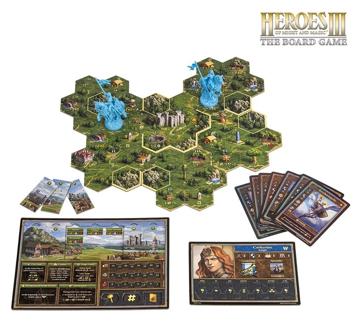 Настільна гра Heroes of Might and Magic III (версія польська) (5901414674526) (955555914398043) - Уцінка - зображення 4