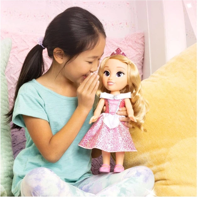 Lalka Jakks Pacific Disney 100th Anniversary Sleeping Beauty Aurora 38 cm (0192995230187) (955555914640915) - Outlet - obraz 6