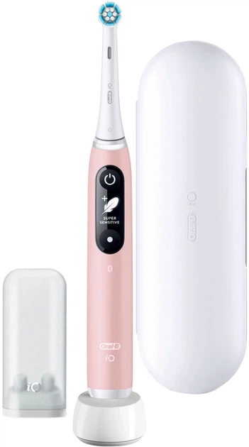 Електрична зубна щітка Oral-B iO 6N Рожева + TC (955555915417032) - Уцінка - зображення 2