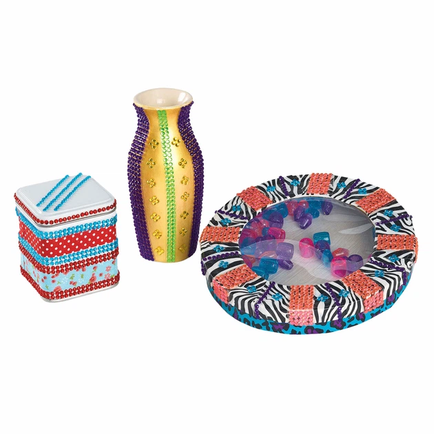 Zestaw kreatywny Colorations kolorowa wstążka z kamieniami ozdobnymi 6 szt. (5710903613553) - obraz 2