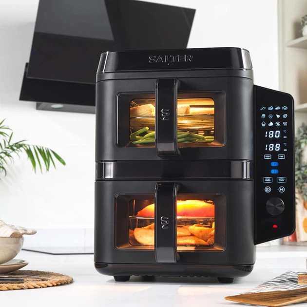 Frytkownica beztłuszczowa SALTER EK6534VDE Czarna - obraz 6