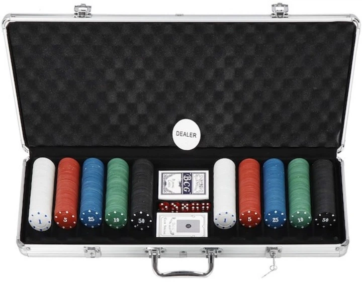 Zestaw do gry w pokera Springos w walizce (5907719463452) - obraz 2