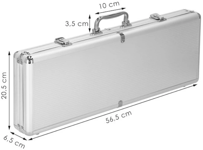 Zestaw do gry w pokera Springos w walizce (5907719463452) - obraz 11