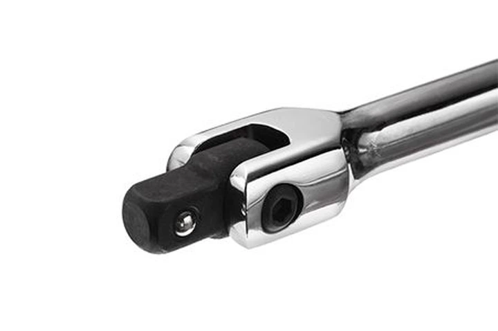 Вороток с карданом Intertool - 1/2", 450 мм - изображение 2
