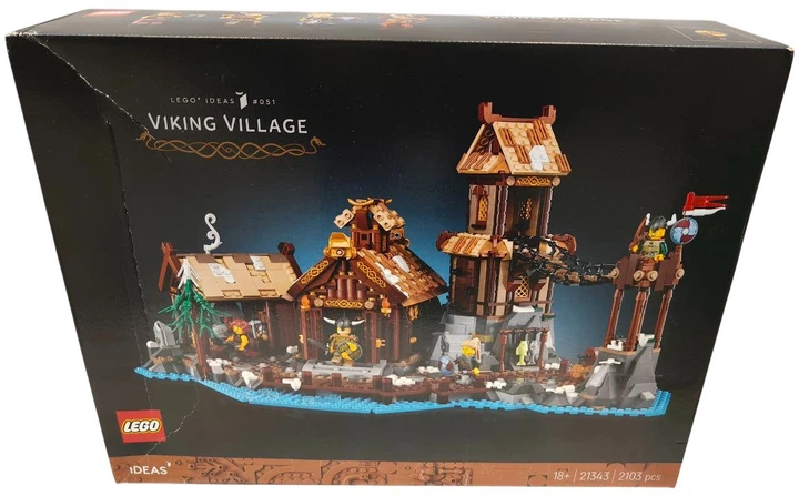 Конструктор LEGO Ideas Село вікінгів 2103 деталей (21343) (955555913929145) - Уцінка - зображення 6