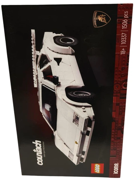 Конструктор LEGO Icons Lamborghini Countach 5000 Quattrovalvole 1506 елементів (10337) (955555915424178) - Уцінка - зображення 3