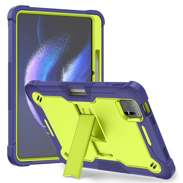 Противоударный чехол с подставкой Shockprof Capsule для планшета Xiaomi Pad 6 / Pad 6 Pro 11" 2023 (Салатовый) - Фото 1 Противоударный чехол с подставкой Shockprof Capsule для планшета Xiaomi Pad 6 / Pad 6 Pro 11" 2023 (Салатовый) - изображение 1