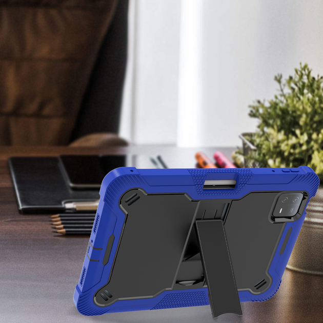 Противоударный чехол с подставкой Shockprof Capsule для планшета Xiaomi Pad 6 / Pad 6 Pro 11" 2023 (Синий) - Фото 8 Противоударный чехол с подставкой Shockprof Capsule для планшета Xiaomi Pad 6 / Pad 6 Pro 11" 2023 (Синий) - изображение 8