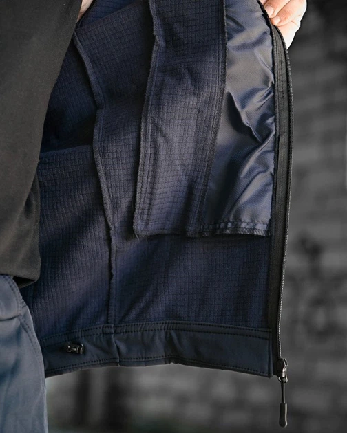 Костюм ДСНС Bandit SoftShell Куртка з липучками під шеврони + Штани синій розмір S - изображение 6