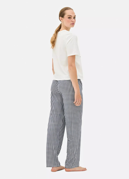 Жіночі піжамні штани Primark Wide Leg Pajama Bottoms S для дому та сну Чорний (8757) - зображення 3