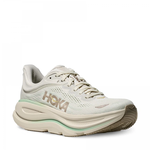 Жіночі кросівки Hoka Bondi 9 Truffle Salt/Sea Glass 43 Білий 1162012-TLSL - изображение 2