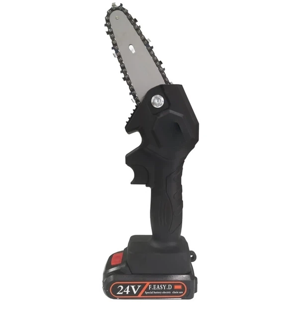 Аккумуляторная цепная мини-пила Chainsaw 24V, 6" (в кейсе, 2 аккумулятора) - Фото 4 Аккумуляторная цепная мини-пила Chainsaw 24V, 6" (в кейсе, 2 аккумулятора) - изображение 4