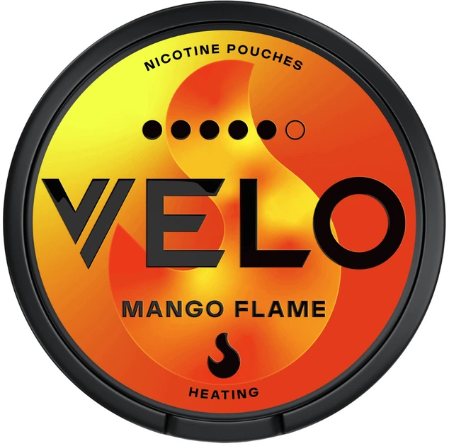 Безтабачные никотиновые подушечки Velo Mango Flame Интенсивный