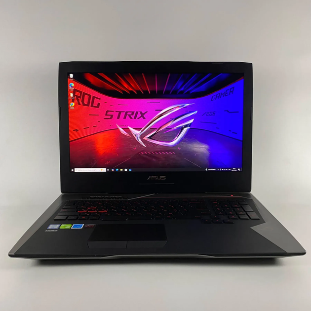 Игровой ноутбук Asus ROG GL752VS / 17.3" (1920x1080) IPS / Intel Core i7-6820HK (4 (8) ядра по 2.7 - 3.6 GHz) / 16 GB DDR4 / 500 GB SSD / nVidia GeForce GTX 1070, 8 GB GDDR5, 256-bit / HDMI / WebCam б/у - изображение 9