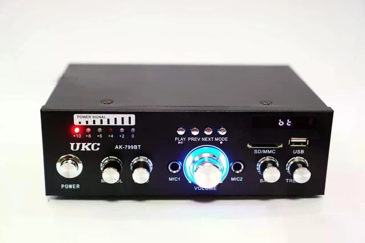 Усилитель звука AMP 799BT/9490 с Bluetooth, USB и поддержкой внешних аудиоисточников (2007) - изображение 4
