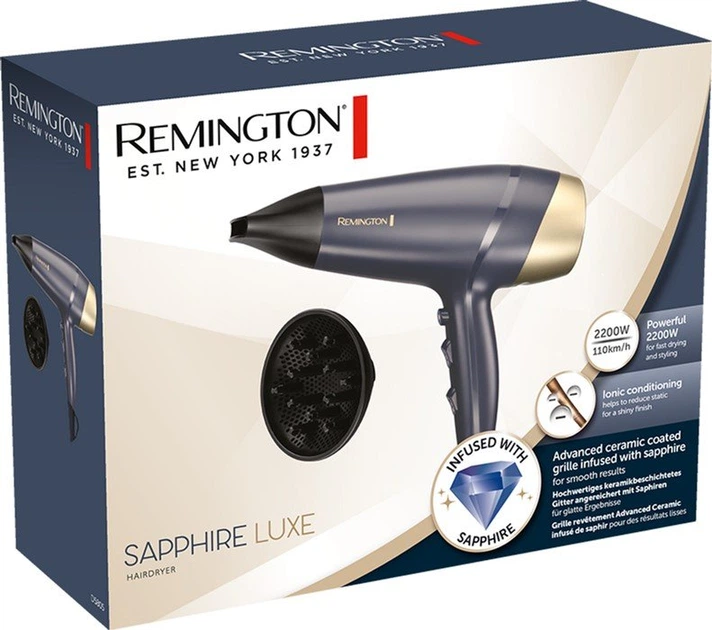 Фен Remington Sapphire Luxe D5805 - зображення 10