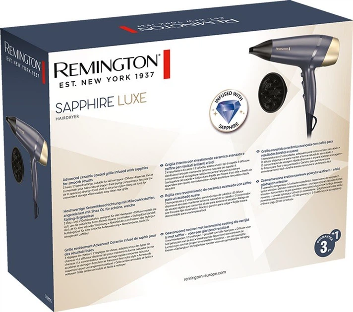 Фен Remington Sapphire Luxe D5805 320975 - изображение 11