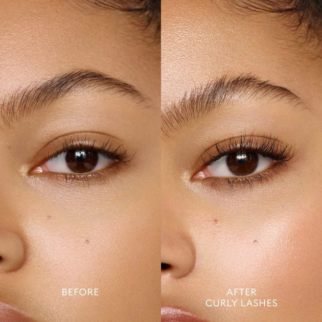 Тушь-сыворотка для объёма и удлинения ресниц Rose Inc Ultra-Black Lash Lift Serum Mascara mini 4.6 г - изображение 10