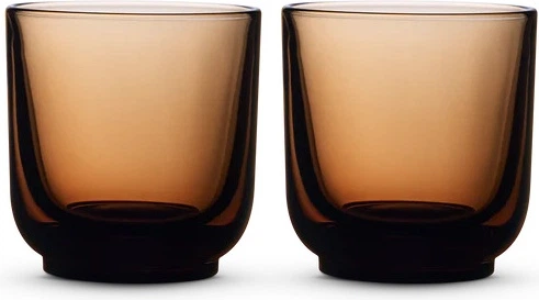 Zestaw szklanek Fellow Pirch Cappuccino 2 x 190 ml Bursztynowych (840228808688) - obraz 2