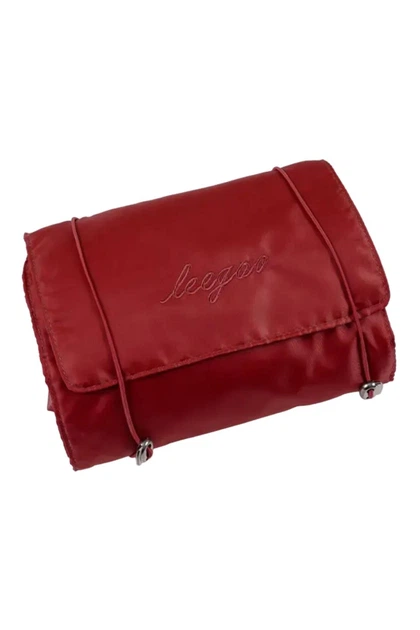 Компактная косметичка для путешествий бордового цвета Leegoo Burgundy - Фото 1 Компактная косметичка для путешествий бордового цвета Leegoo Burgundy - изображение 1