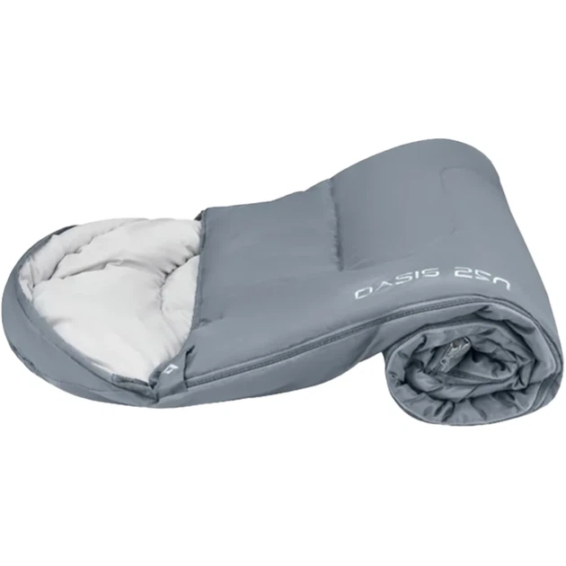 Спальний мішок KingCamp Oasis 250 Comf +12°C / Lim +7°C / Extr -3°C Mediumgrey - зображення 2