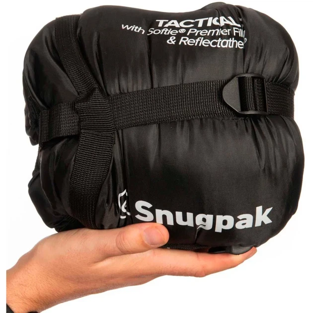 Спальний мішок Snugpak Tactical 3 LZ Black - Фото 3 Спальний мішок Snugpak Tactical 3 LZ Black - зображення 3