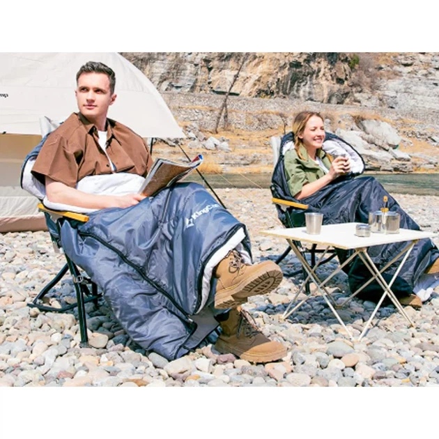 Спальний мішок KingCamp Lona 250 Comf +12°C / Lim +7°C / Extr -3°C Blue - зображення 2