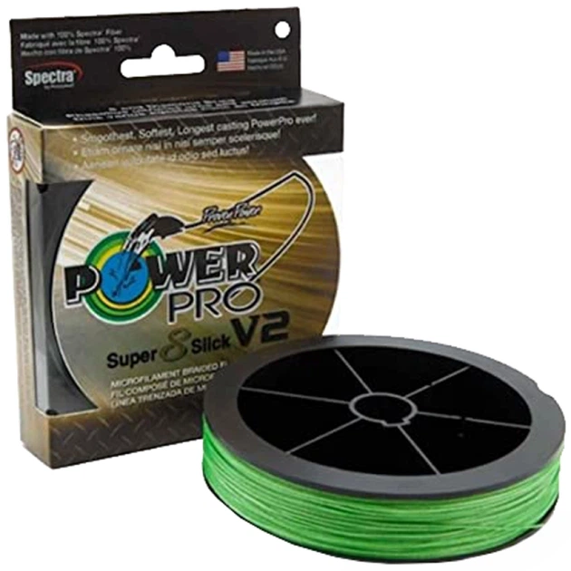 Шнур Power Pro Super 8 Slick V2 (Aqua Green) 2740m 0.28mm 44lb/20.0kg - Фото 2 Шнур Power Pro Super 8 Slick V2 (Aqua Green) 2740m 0.28mm 44lb/20.0kg - зображення 2