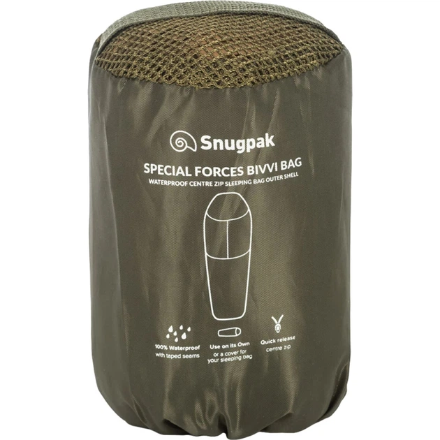 Бівуачний мішок Snugpak Special Forces Оливковий - зображення 2