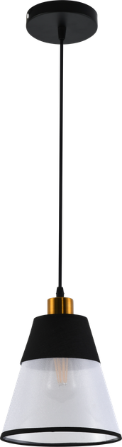 Подвесной светильник INTEREES IS XA3410-1 BK+ЗОЛОТАЯ БРОНЗА - изображение 2