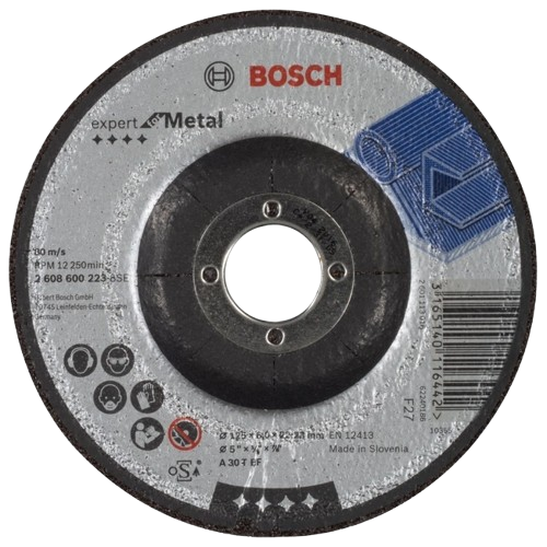 Отрезной круг по металлу Bosch 230 x 6 мм отвечают требованиям безопасности EN 12413 (2608600228) - Фото 1 Отрезной круг по металлу Bosch 230 x 6 мм отвечают требованиям безопасности EN 12413 (2608600228) - изображение 1