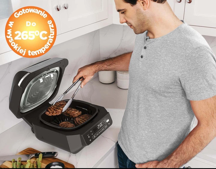 Аерогриль NINJA Foodi Air Grill & Air Fryer з Cooking probe EG351EU - изображение 7