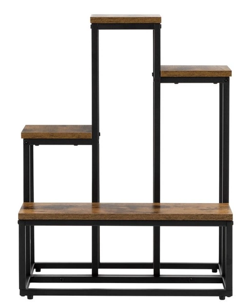 Kwietnik Springos GA0210 metalowy Brązowy (5908455305075) - obraz 2