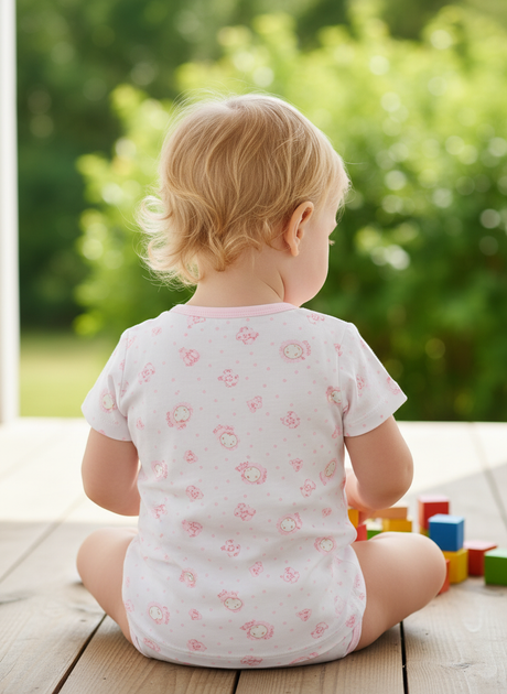 Футболка Prenatal 1-3 months (56 см) Розовый (CO65S10NI_Pink) - Фото 2 Футболка Prenatal 1-3 months (56 см) Розовый (CO65S10NI_Pink) - изображение 2