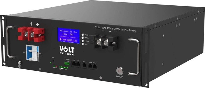 Magazyn energii Volt Polska RACK ULTRA-5 51.2V 100Ah 100A (5120Wh) (6AES51R010) - obraz 4