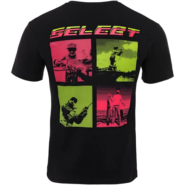 Футболка Select T-Shirt Fisherman XXL Black - Фото 3 Футболка Select T-Shirt Fisherman XXL Black - изображение 3