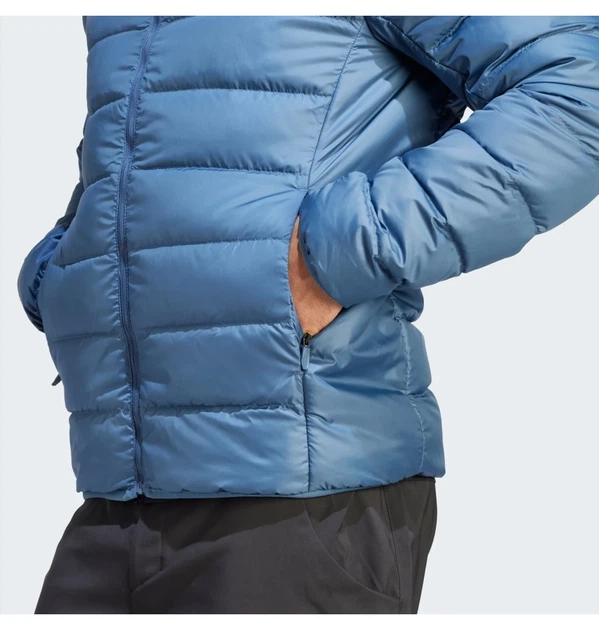 Чоловіча тепла куртка Terrex Multi Down Jkt IP6039 качиний пух Розмір XS Синій - зображення 6
