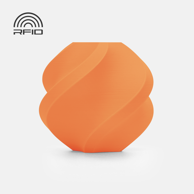 Филамент Bambu Lab PLA Matte | Mandarin Orange (11300) | с катушкой - Фото 1 Филамент Bambu Lab PLA Matte | Mandarin Orange (11300) | с катушкой - изображение 1