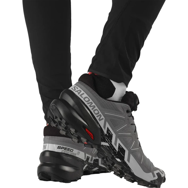 Кроссовки Salomon outdoor SPEEDCROSS 6 47 Quiet Shade/Black/Pearl Blue - изображение 8