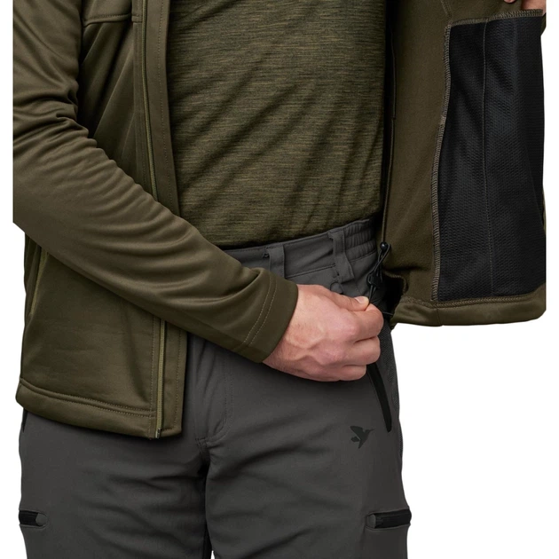 Кофта Seeland Elliot fleece L Зеленый - изображение 5