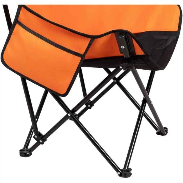 Стілець розкладаний Skif Outdoor Cushy Orange/black - зображення 4