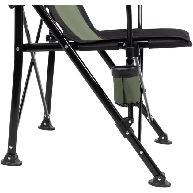 Стул раскладной Skif Outdoor Attache Черный/Зеленый - Фото 4 Стул раскладной Skif Outdoor Attache Черный/Зеленый - изображение 4